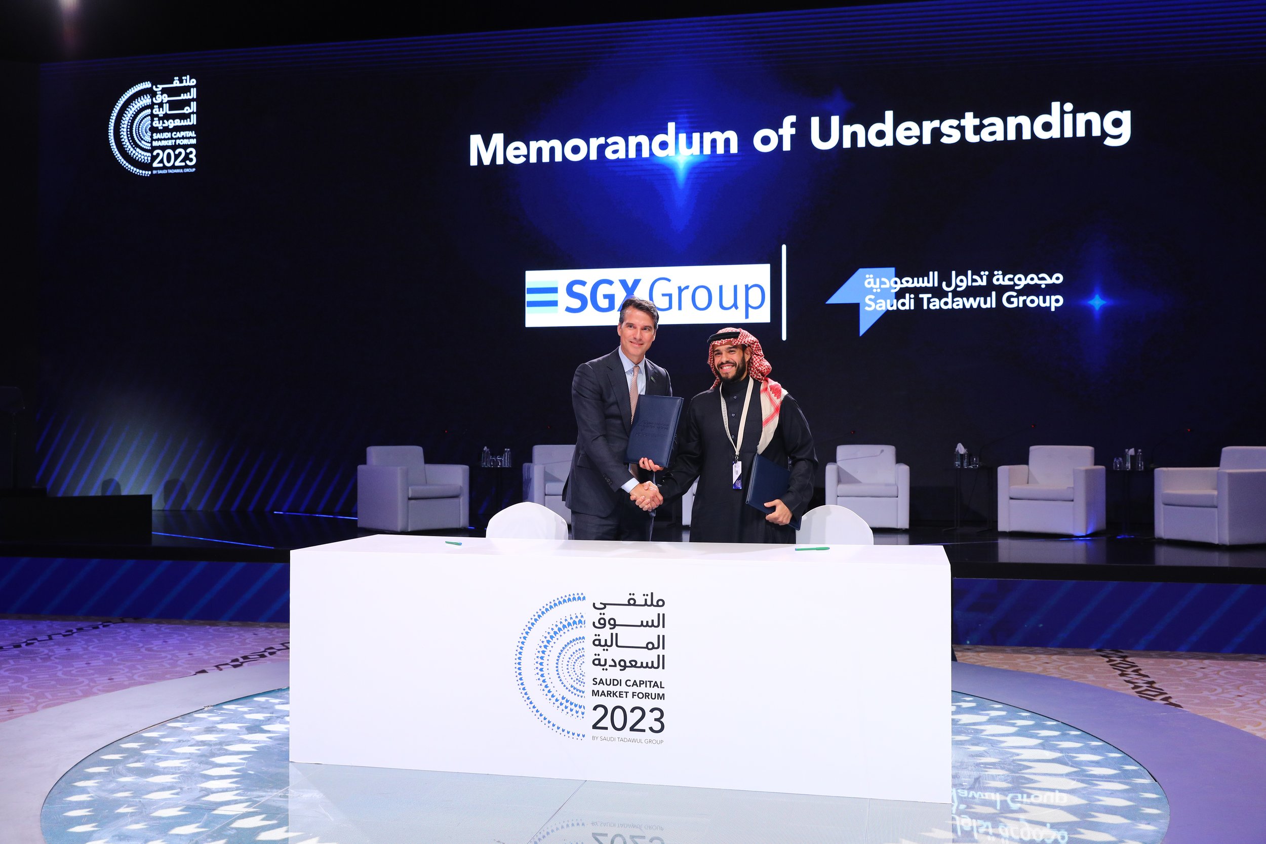 Saudi Tadawul Group Signs Singapore, Egypt &amp; Qatar MoUs at Saudi Capital Market Forum 2023